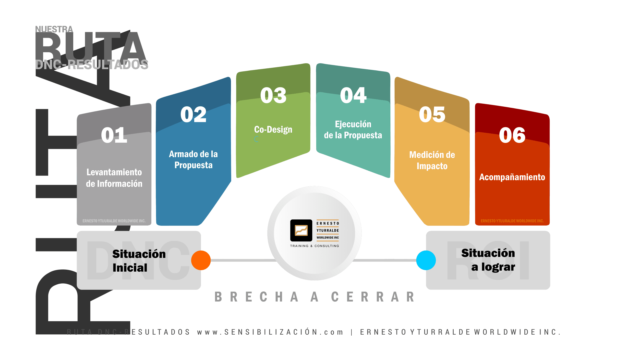 Ruta de las DNC al ROI